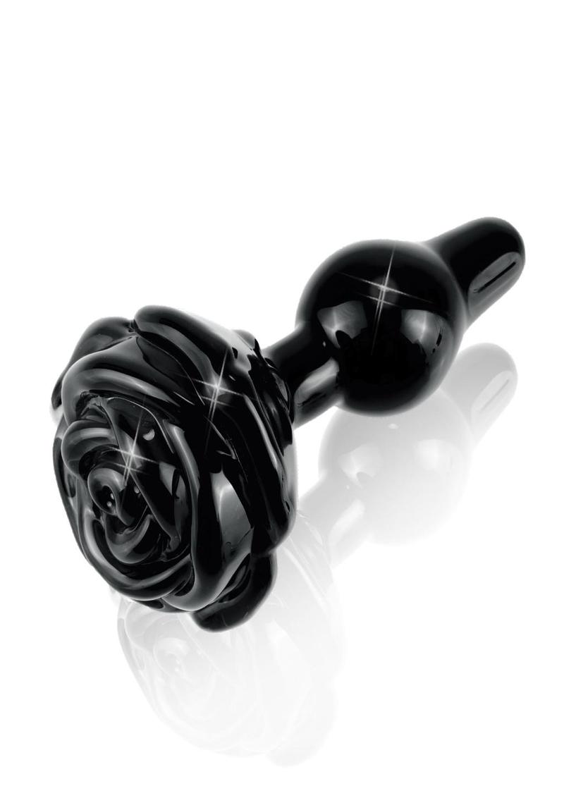 Load image into Gallery viewer, Icicles No 77 Flower Shaped Glass Anal Plug
