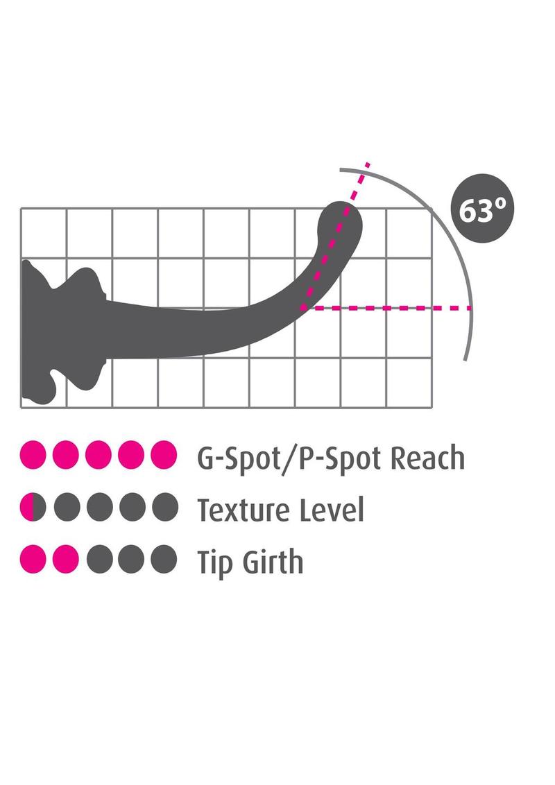 Load image into Gallery viewer, Icicles No. 87 Glass G-Spot Wand with Bendable Silicone Suction Cup - Black
