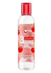 Id 3 Some 3-In-1 Multi Use Flavored Lubricant Wild Cherry - 4oz