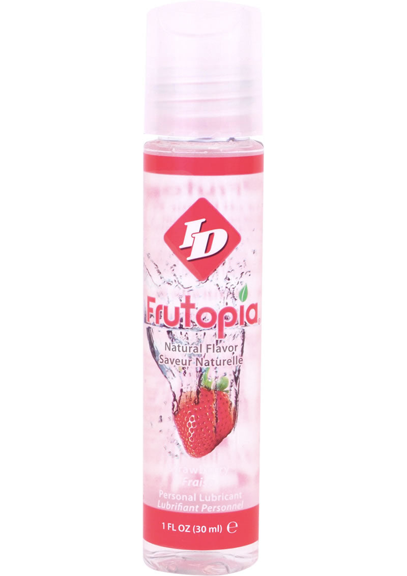 Load image into Gallery viewer, Id Frutopia Water Based Flavored Lubricant Strawberry - 1oz
