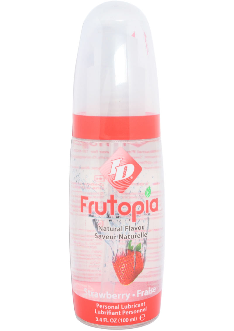 Load image into Gallery viewer, Id Frutopia Water Based Flavored Lubricant Strawberry - 3.4oz
