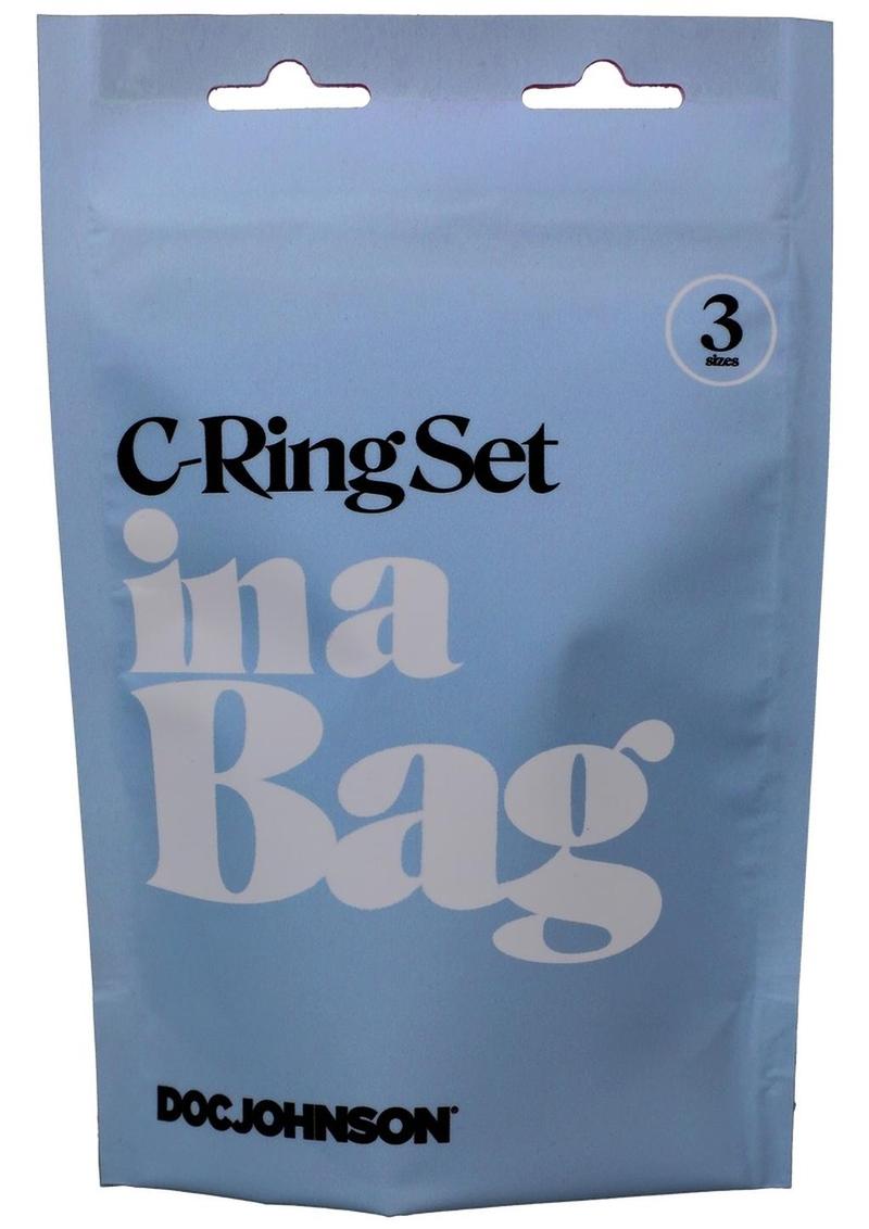 Load image into Gallery viewer, In A Bag Cock Ring - Black - Set
