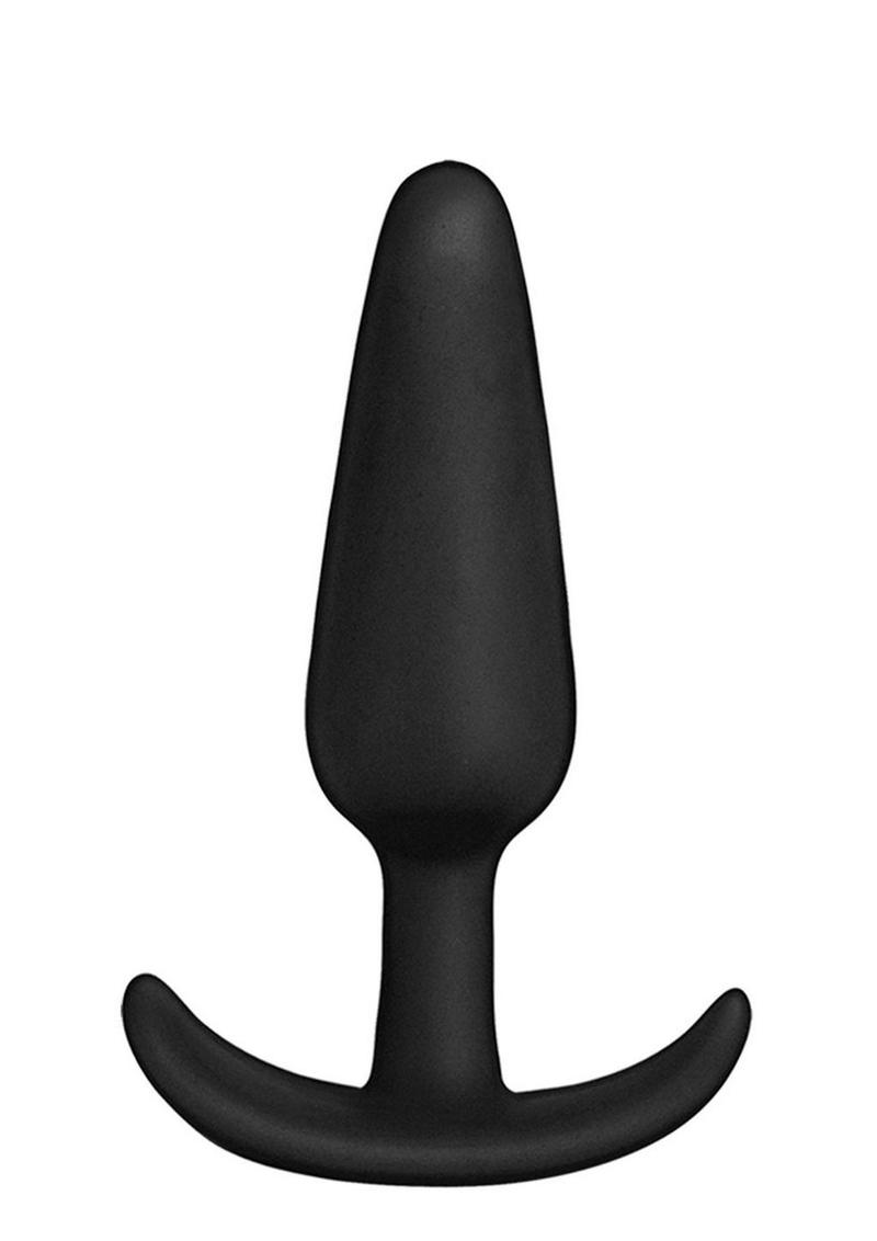 Load image into Gallery viewer, In A Bag Silicone Anal Plug - Black - 3in
