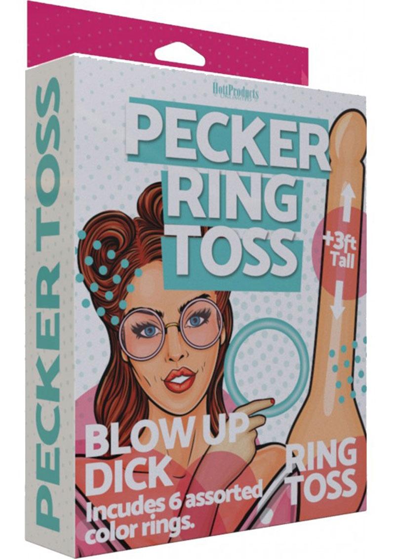 Load image into Gallery viewer, Inflatable Pecker Ring Toss Game
