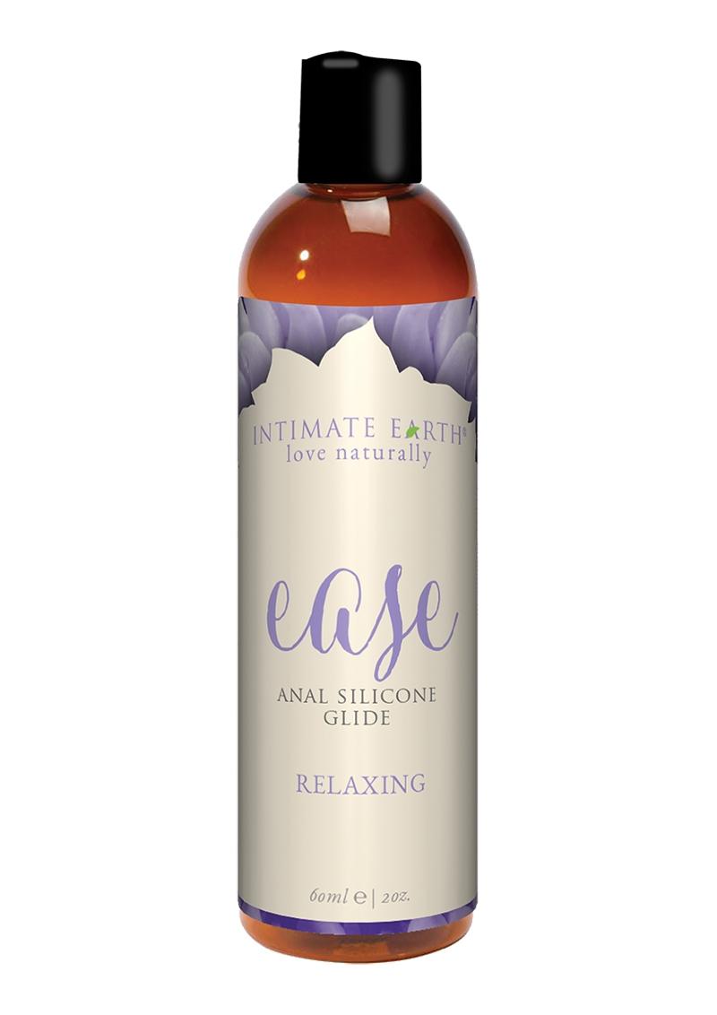 Load image into Gallery viewer, Intimate Earth Ease Relaxing Anal Silicone Glide Lubricant - 2oz
