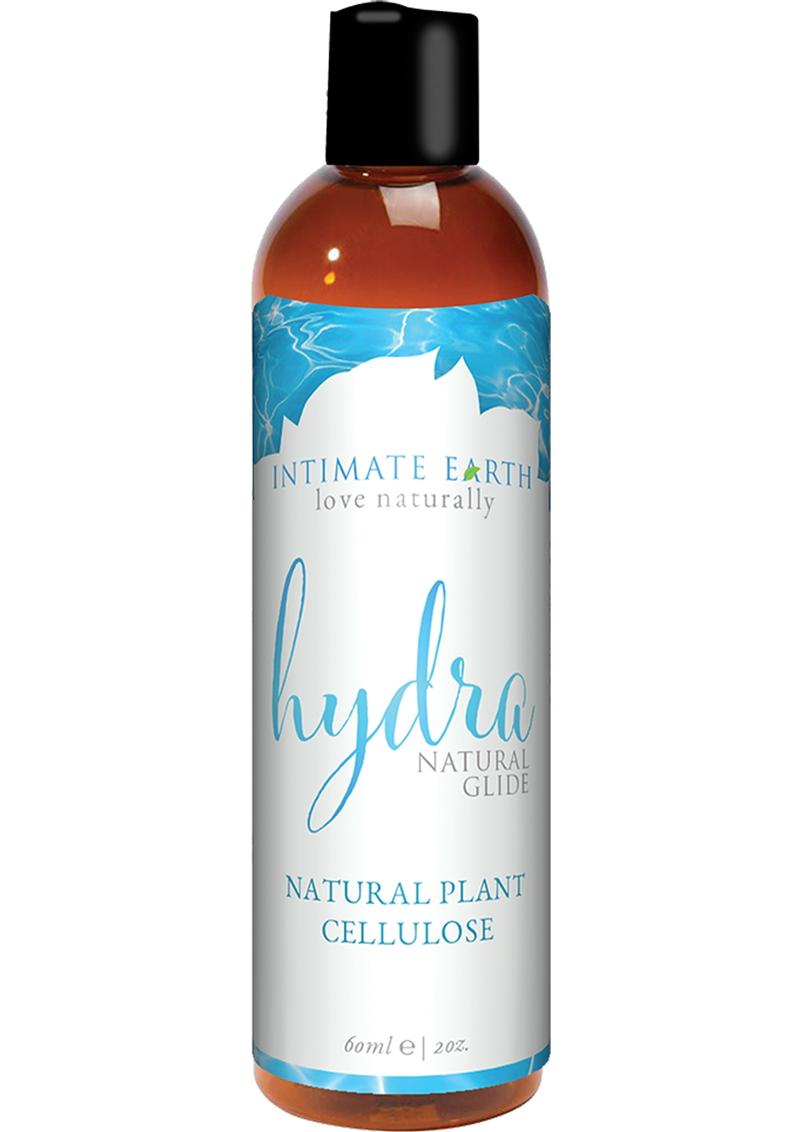 Load image into Gallery viewer, Intimate Earth Hydra Organic Water Based Glide Lubricant - Natural Plant Cellulose - 2oz
