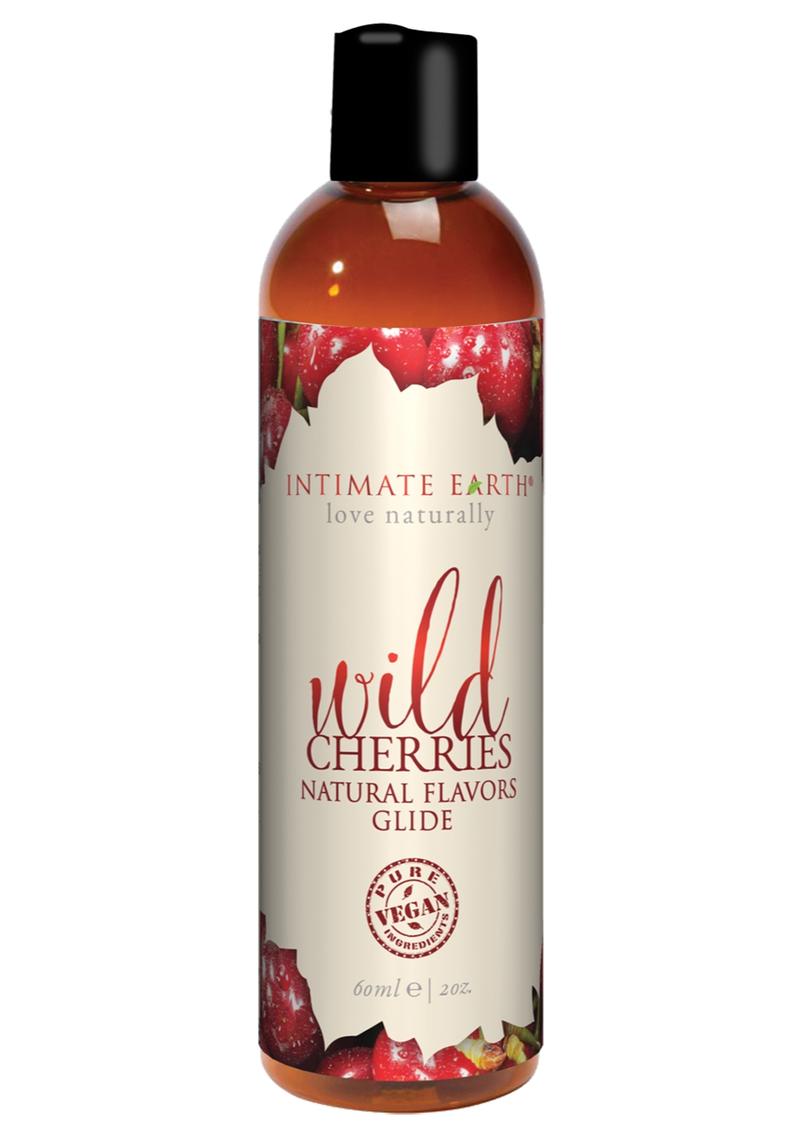 Load image into Gallery viewer, Intimate Earth Oral Pleasure Glide Lubricant Wild Cherries - 2oz
