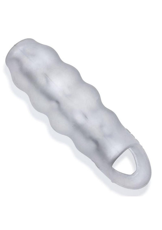 Invader Rippled Open-Ended Silicone Cocksheath Extender