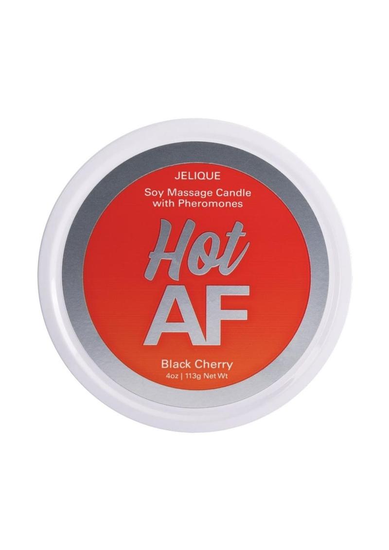 Load image into Gallery viewer, Jelique Massage Candle Pheromone Hot AF Black Cherry
