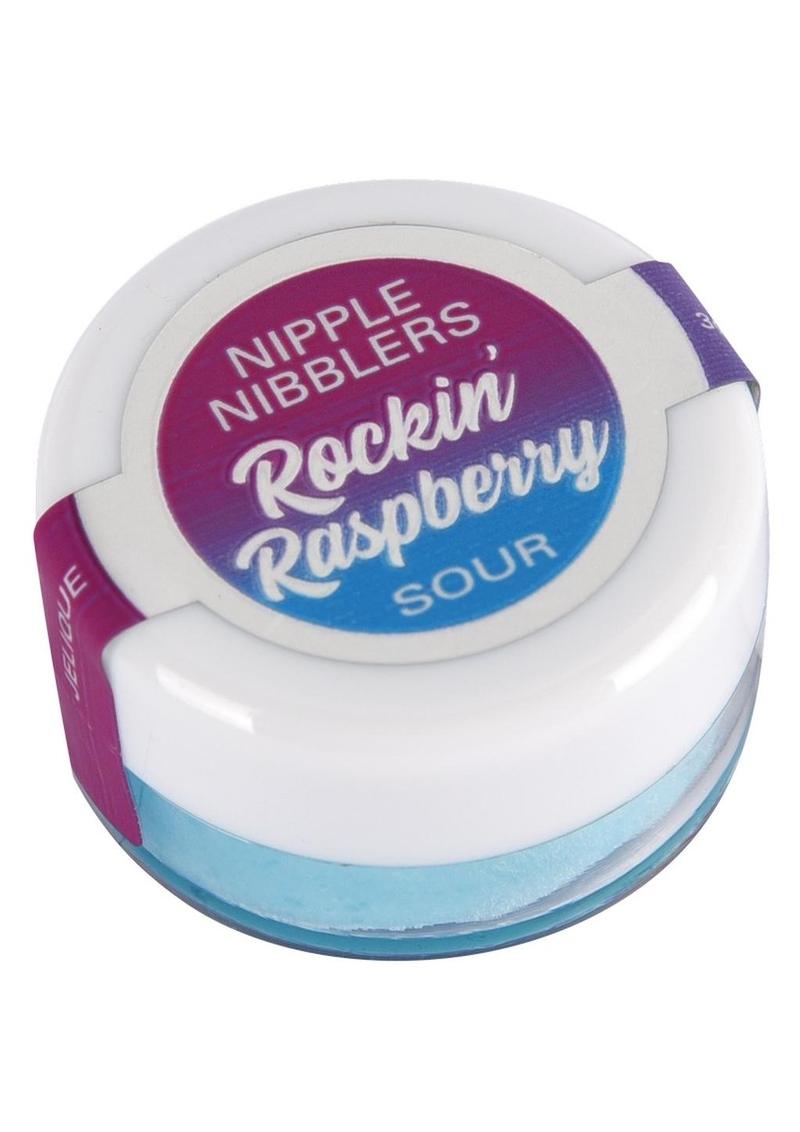 Load image into Gallery viewer, Jelique Nipple Nibblers Sour Tingle Balm Rockin Raspberry 3 Gm. 1 Pc.
