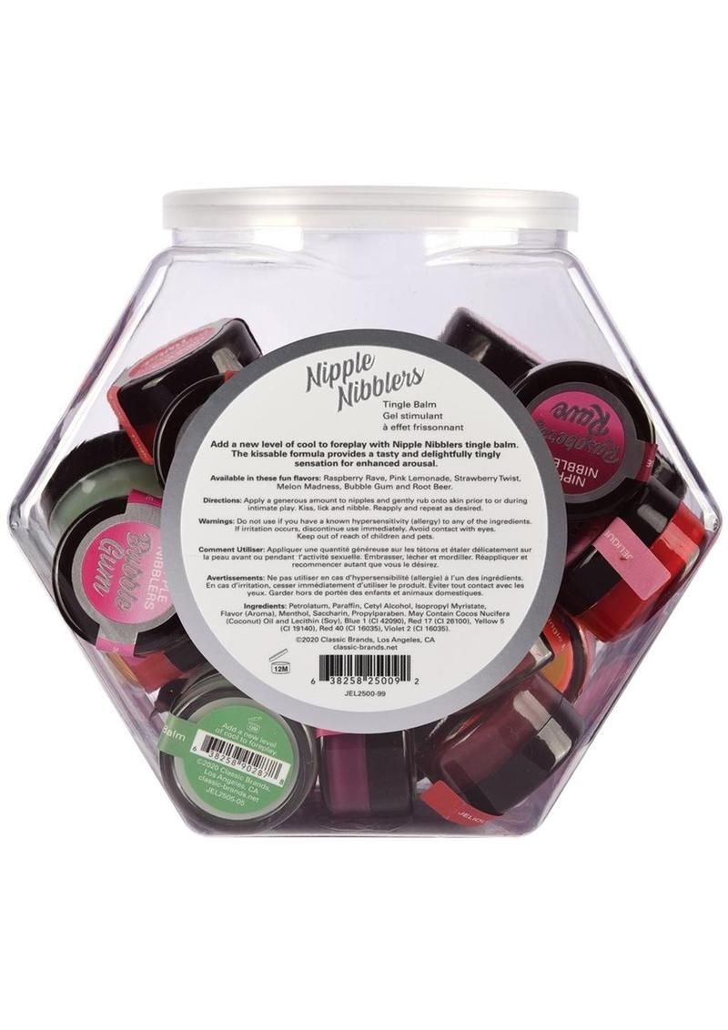 Load image into Gallery viewer, Jelique Nipple Nibblers Tingle Balm Assorted 3 Gm. (Display Bowl/36pcs.
