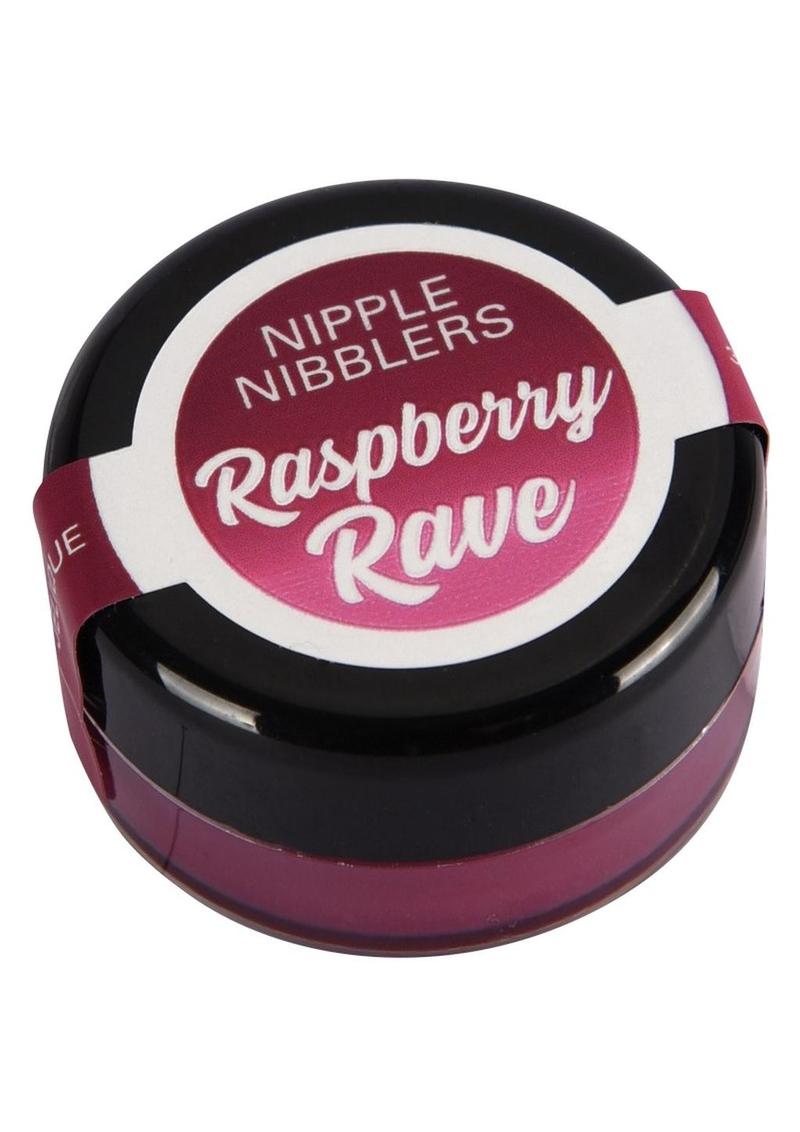 Load image into Gallery viewer, Jelique Nipple Nibblers Tingle Balm Raspberry 3 Gm. 1 Pc.
