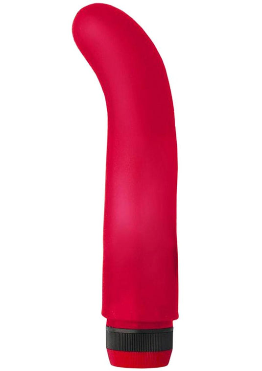 Jelly Caribbean Number 5 G-Spot Realistic Vibrator - Pink - 8in