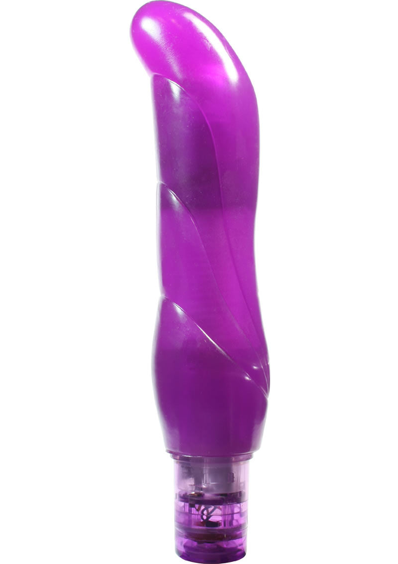 Load image into Gallery viewer, Jelly Caribbean Orion Vibrator Number 8 Waterproof - Purple - 7in
