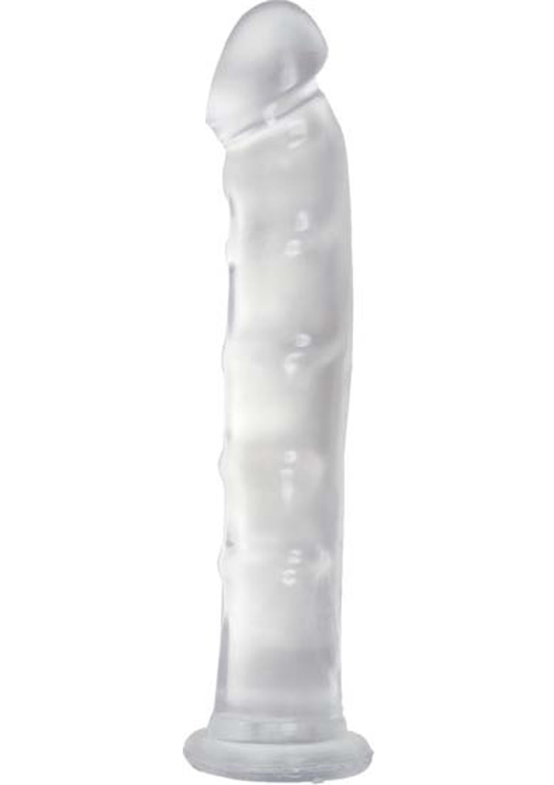 Load image into Gallery viewer, Jelly Jewels Dildo - Clear - 8in
