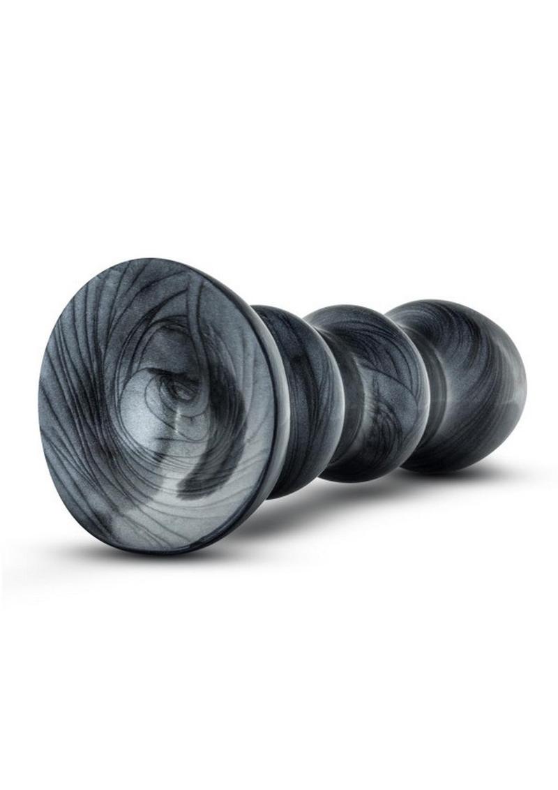 Load image into Gallery viewer, Jet Black Jack Butt Plug - Carbon Metallic
