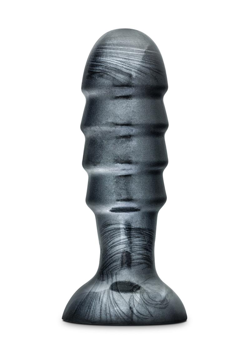 Load image into Gallery viewer, Jet Bruiser Butt Plug - Carbon Metallic - Black
