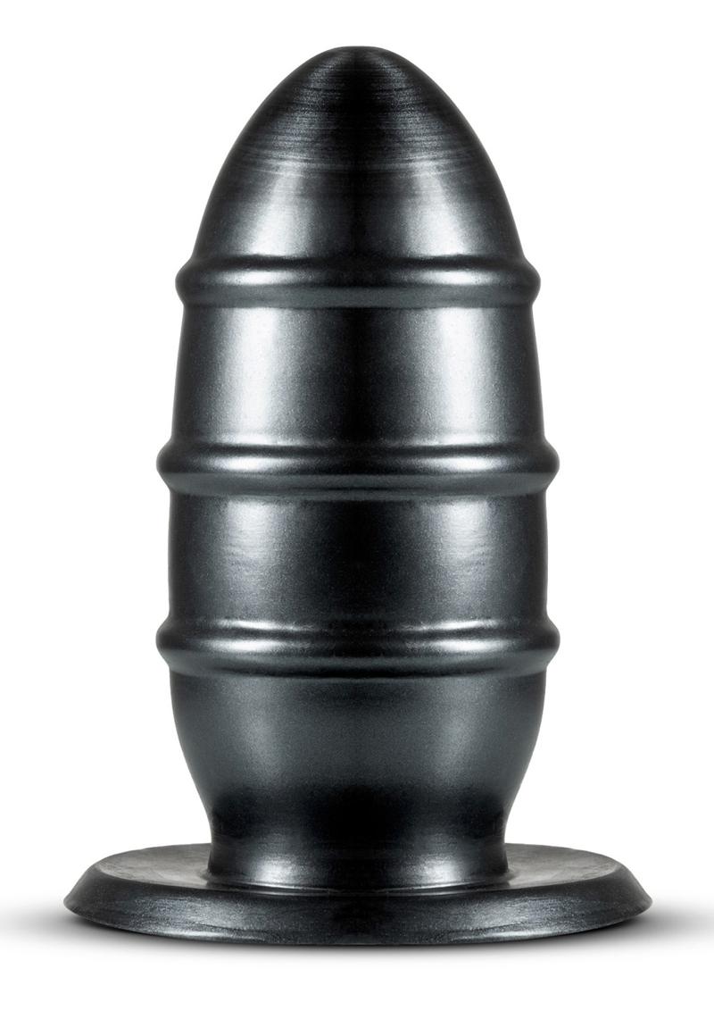 Load image into Gallery viewer, Jet Fuc Butt Plug - Carbon Metallic - Black
