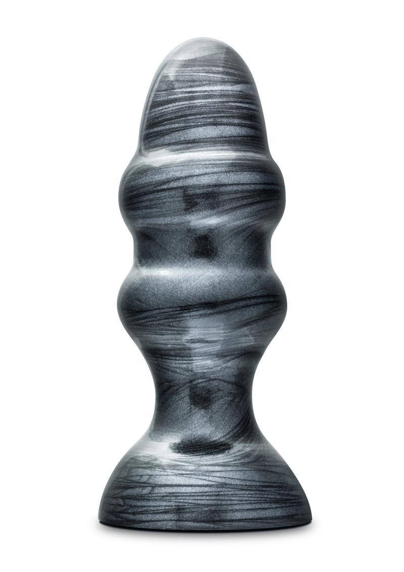 Load image into Gallery viewer, Jet Stealth Butt Plug - Carbon Metallic - Black
