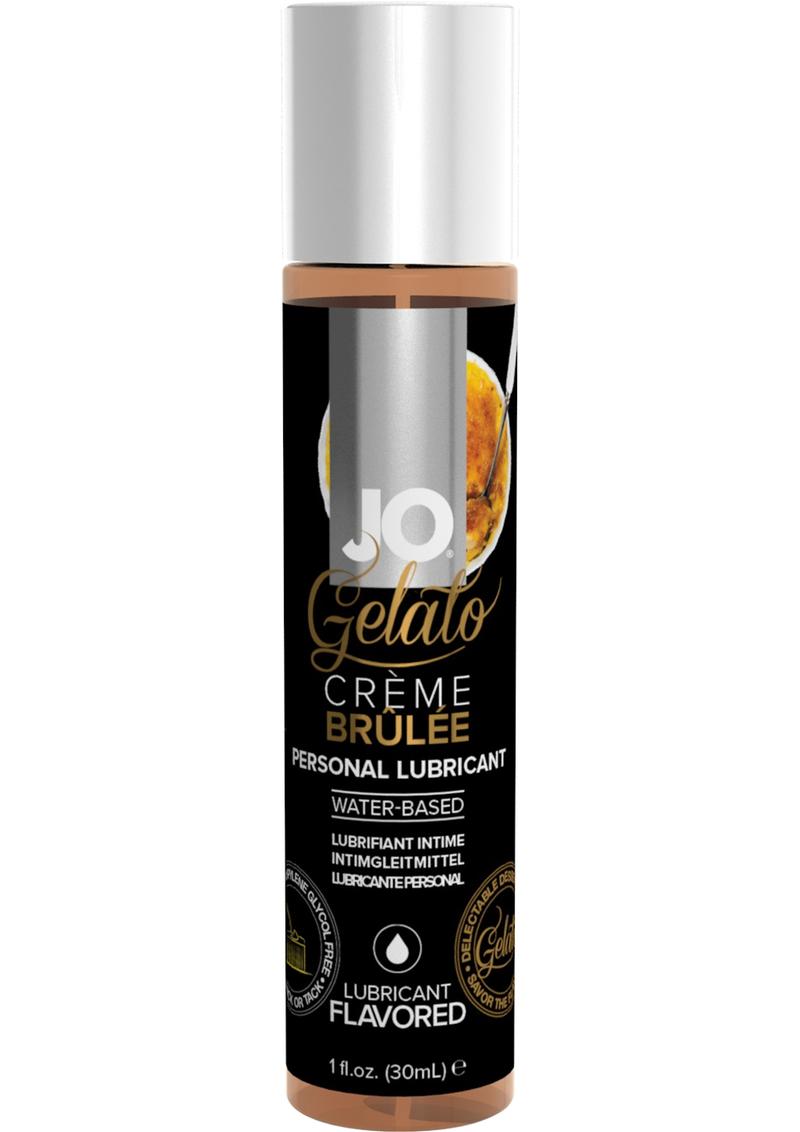 Load image into Gallery viewer, JO Gelato Water Based Flavored Lubricant Creme Brulee - 1oz
