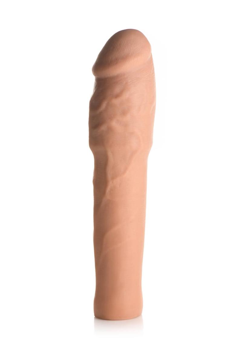 Load image into Gallery viewer, Jock Extra Thick Penis Extension Sleeve - Caramel - 2in
