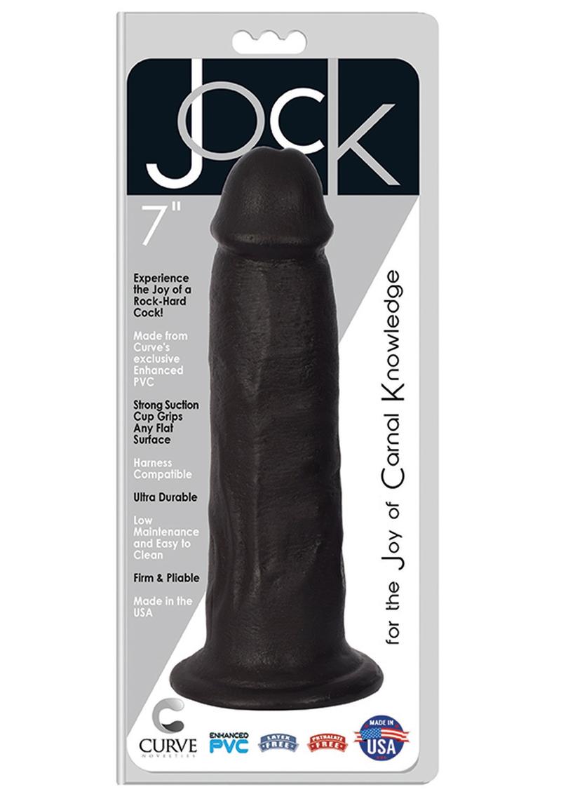 Load image into Gallery viewer, Jock Realistic Dildo - Black - 7in
