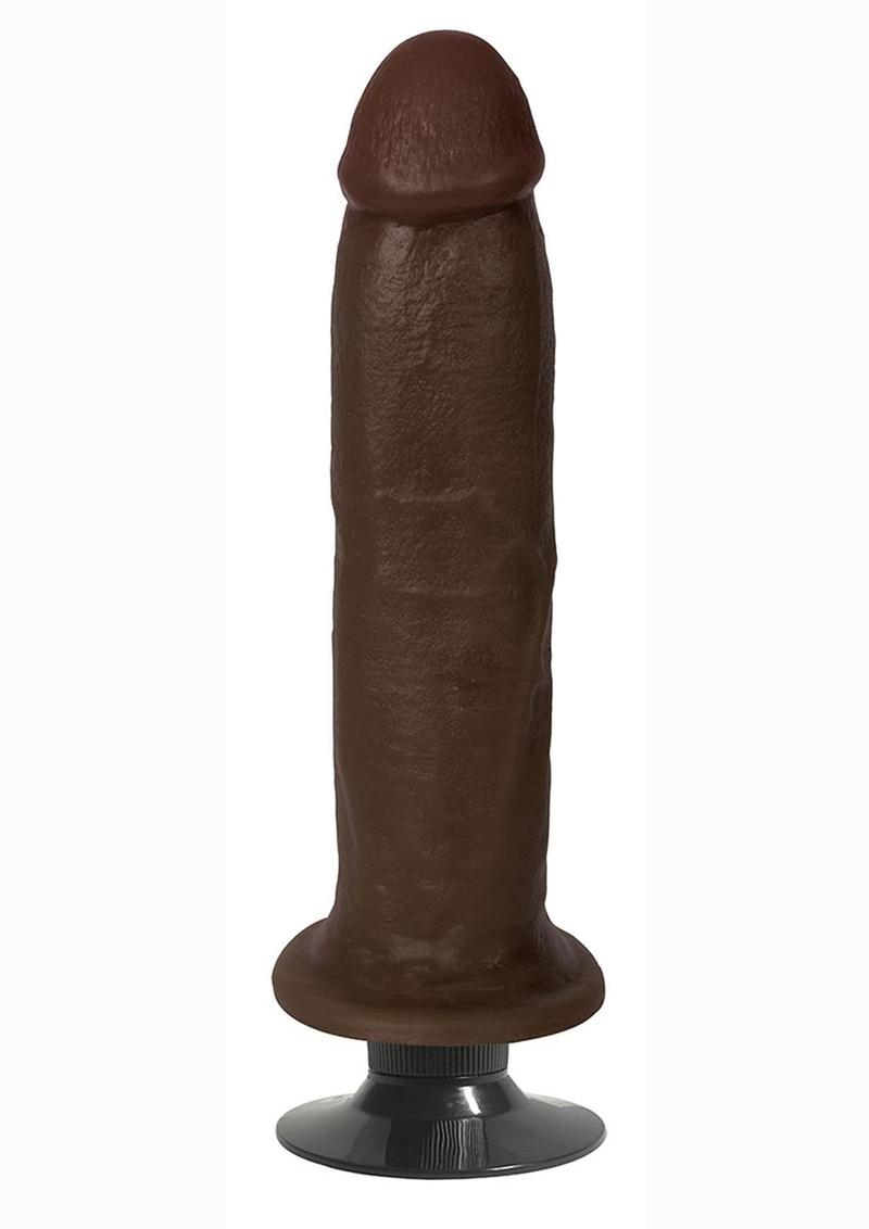 Load image into Gallery viewer, Jock Vibrating Dildo - Chocolate - 8in
