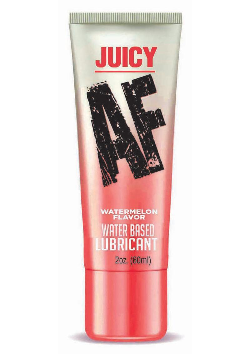 Load image into Gallery viewer, Juicy AF Water Based Flavored Lubricant Watermelon - 2oz.
