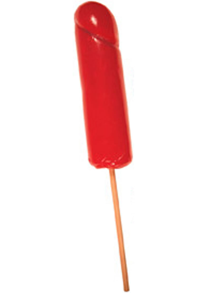 Load image into Gallery viewer, Jumbo Cock Fruit Pop Strawberry - Red
