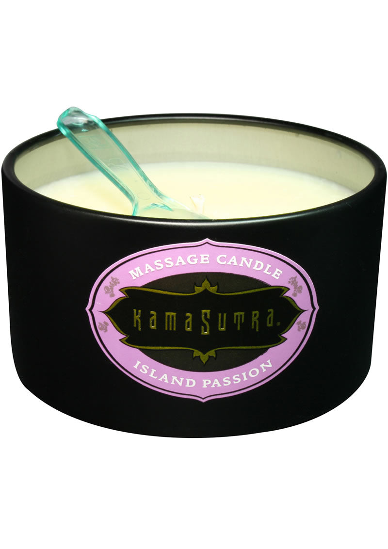 Load image into Gallery viewer, Kama Sutra Ignite Massage Candle Island Passion - 6oz
