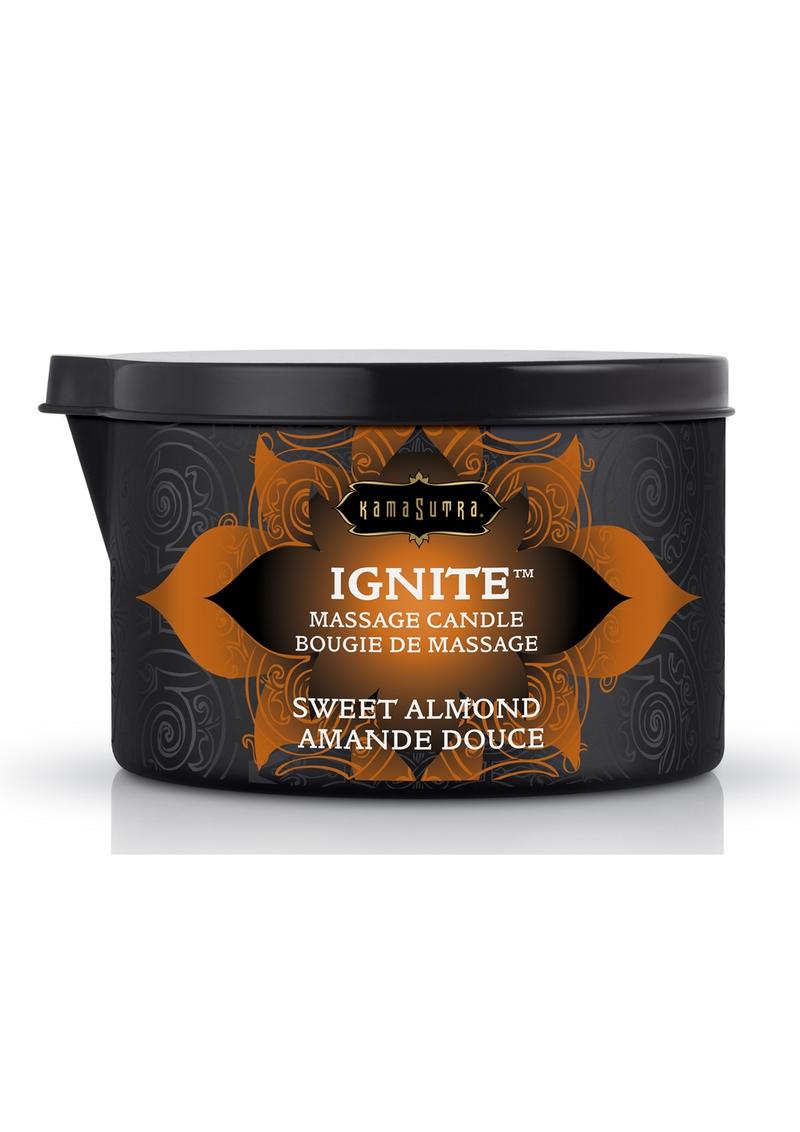 Load image into Gallery viewer, Kama Sutra Ignite Massage Candle Sweet Almond - 6oz
