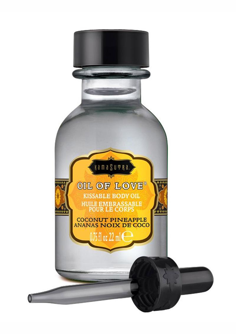 Load image into Gallery viewer, Kama Sutra Oil Of Love Coconut Pineapple - .75oz
