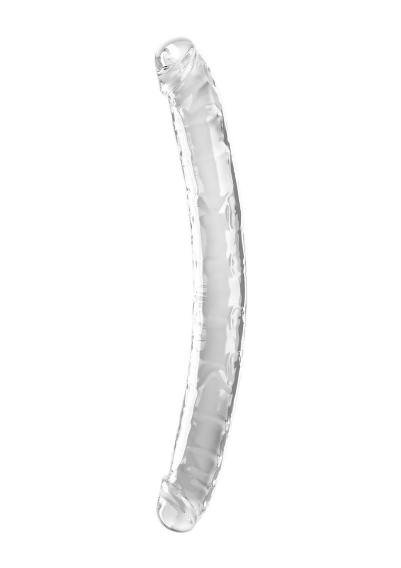 Load image into Gallery viewer, King Cock Clear Double Dildo - Clear - 18in
