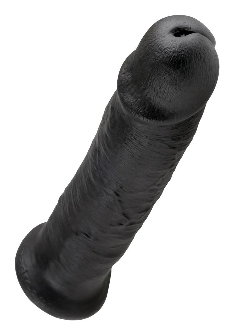 Load image into Gallery viewer, King Cock Dildo - Black - 10in
