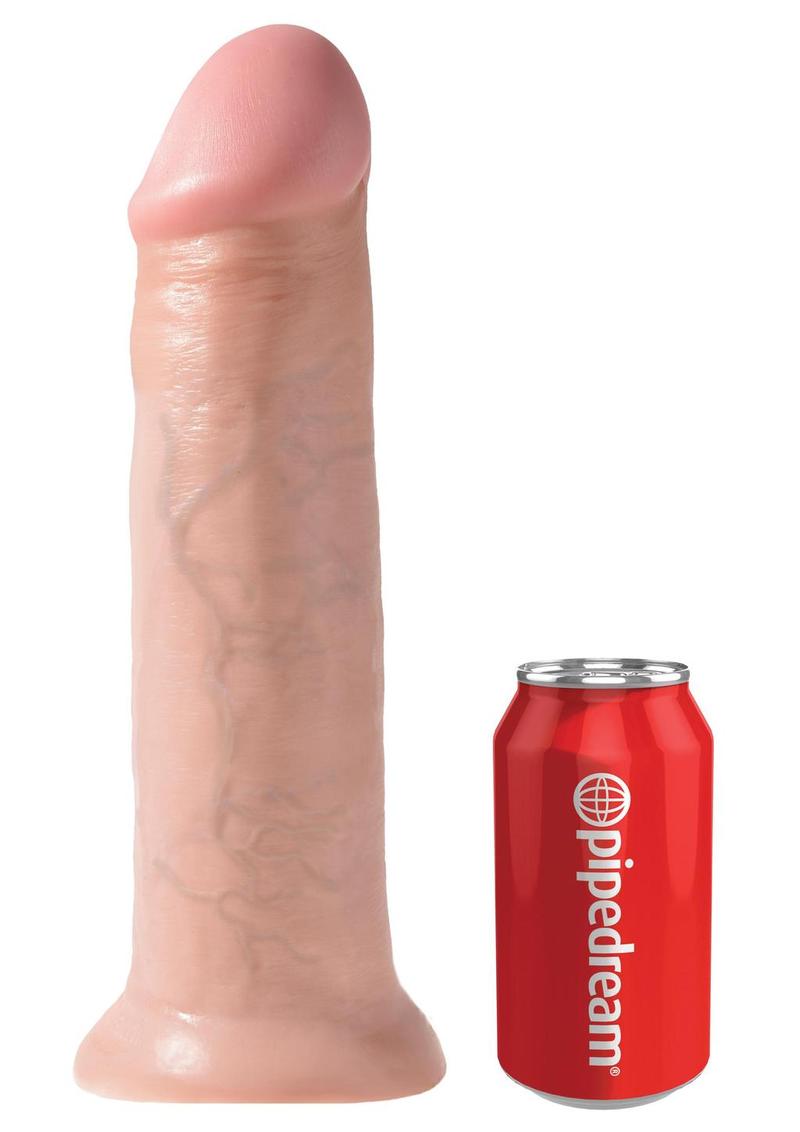 Load image into Gallery viewer, King Cock Dildo - Vanilla - 12in
