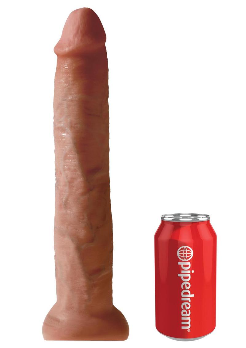 Load image into Gallery viewer, King Cock Dildo - Caramel - 13in
