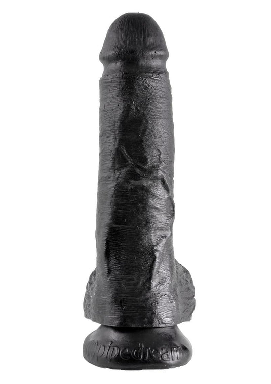 King Cock Dildo with Balls