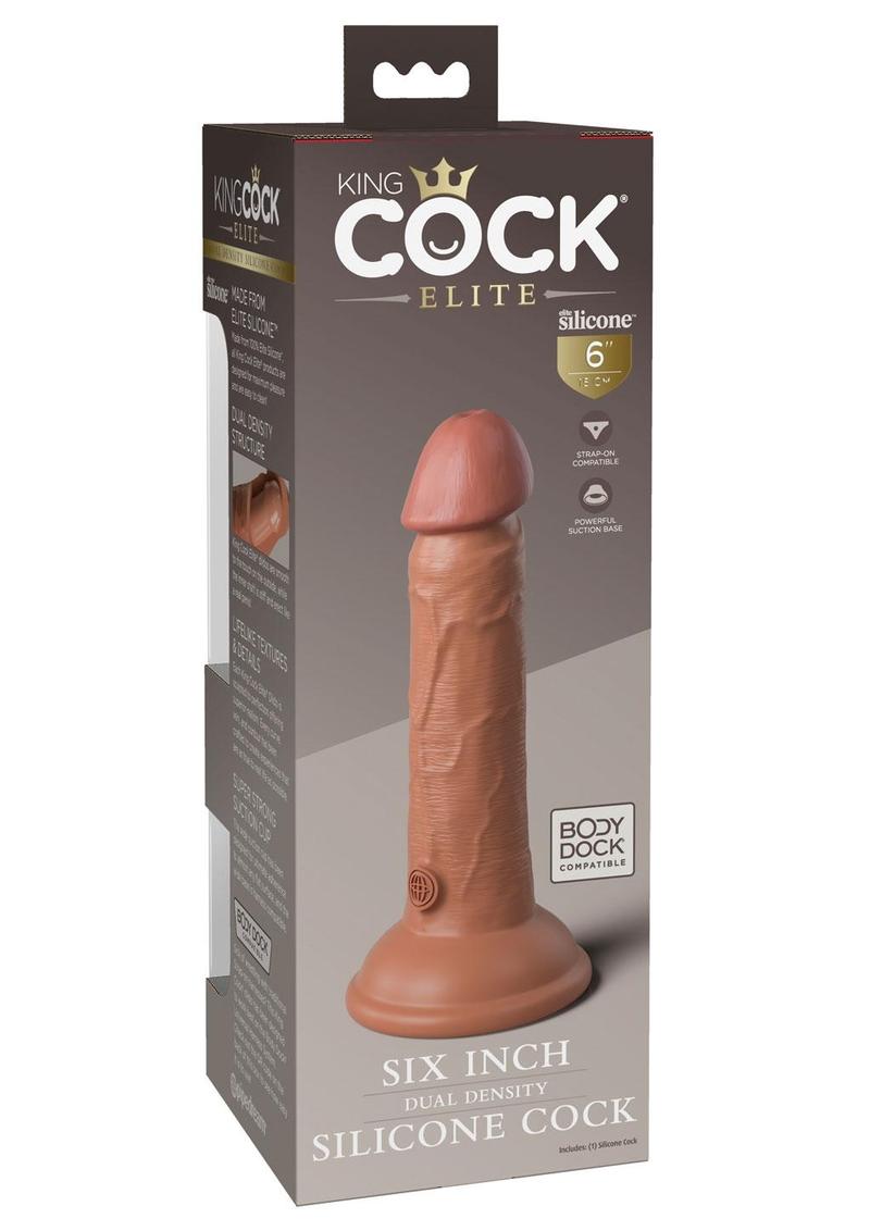 Load image into Gallery viewer, King Cock Elite Dual Density Silicone Dildo
