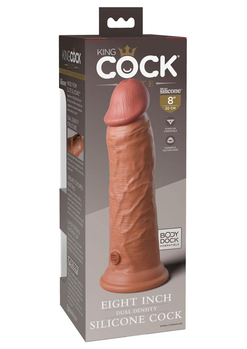 Load image into Gallery viewer, King Cock Elite Dual Density Silicone Dildo

