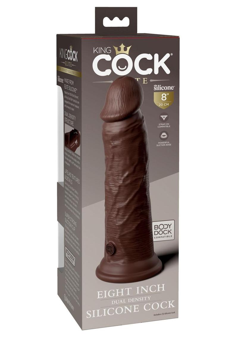 Load image into Gallery viewer, King Cock Elite Dual Density Silicone Dildo
