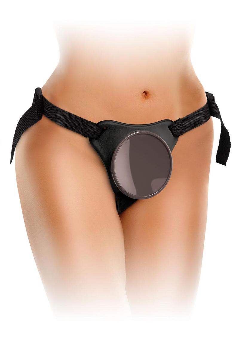 Load image into Gallery viewer, King Cock Elite Ultimate Vibrating Rechargeable Silicone Body Dock Kit with Vibrating Crown Jewels and Remote Control Dildo
