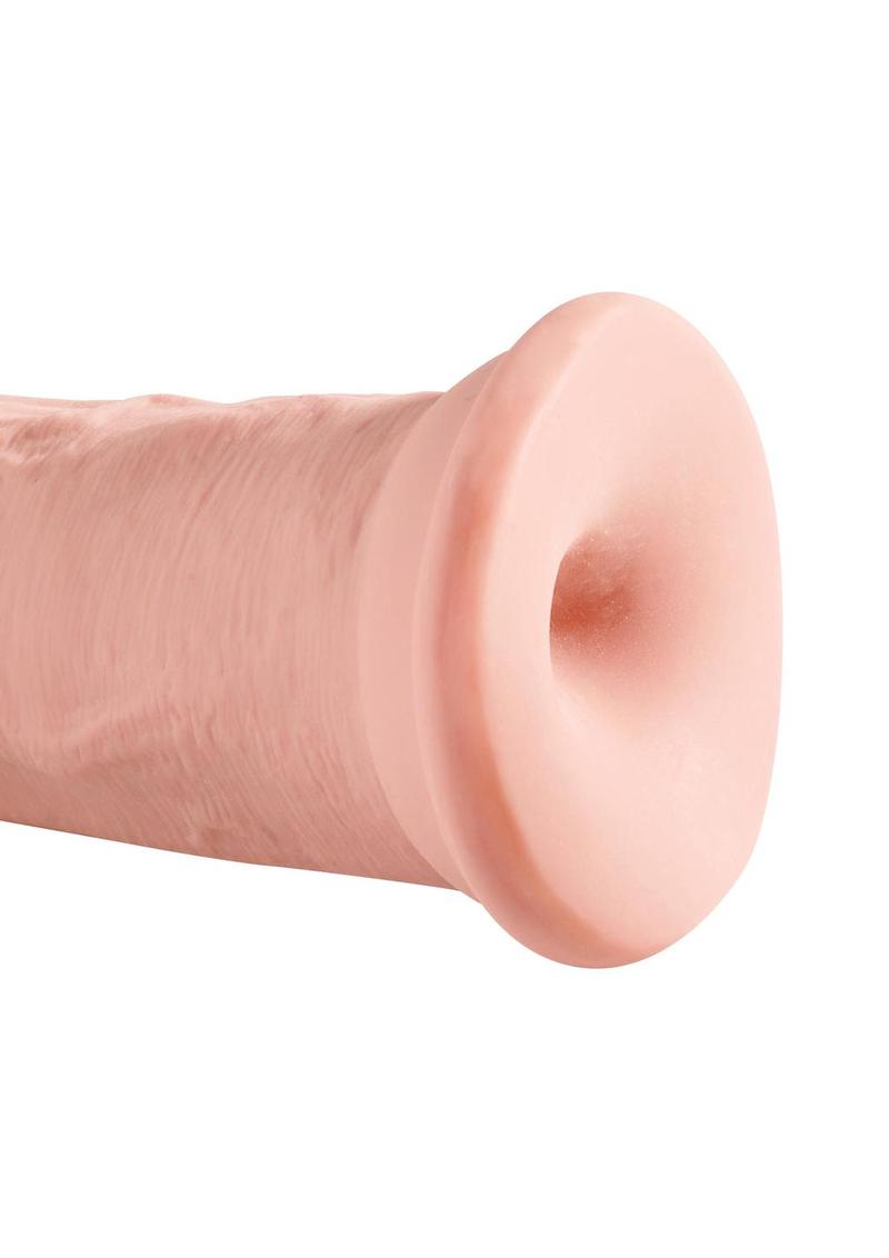 Load image into Gallery viewer, King Cock Plus Triple Density Dildo - Vanilla - 11in
