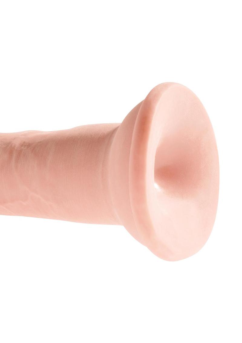 Load image into Gallery viewer, King Cock Plus Triple Density Dildo - Vanilla - 8in
