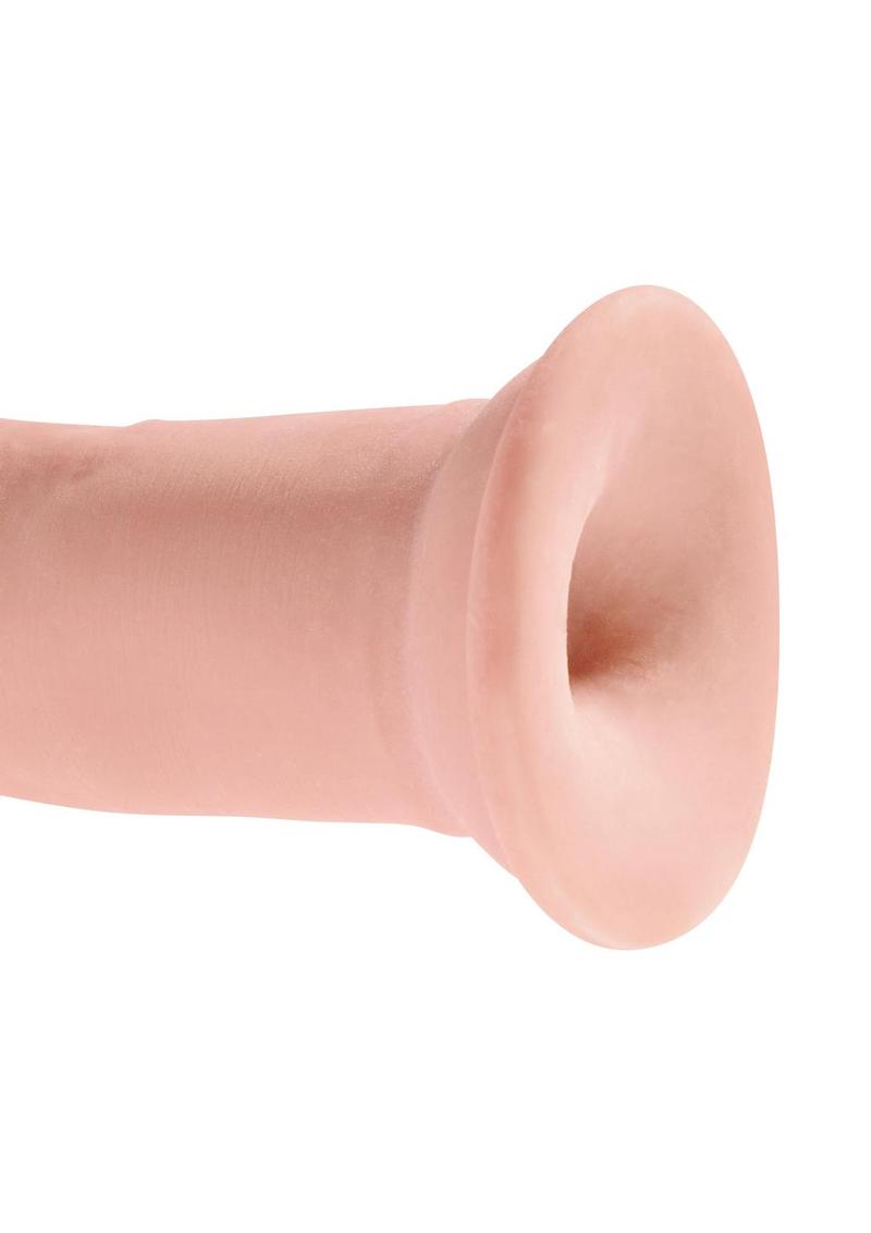 Load image into Gallery viewer, King Cock Plus Triple Density Dildo - Vanilla - 9in
