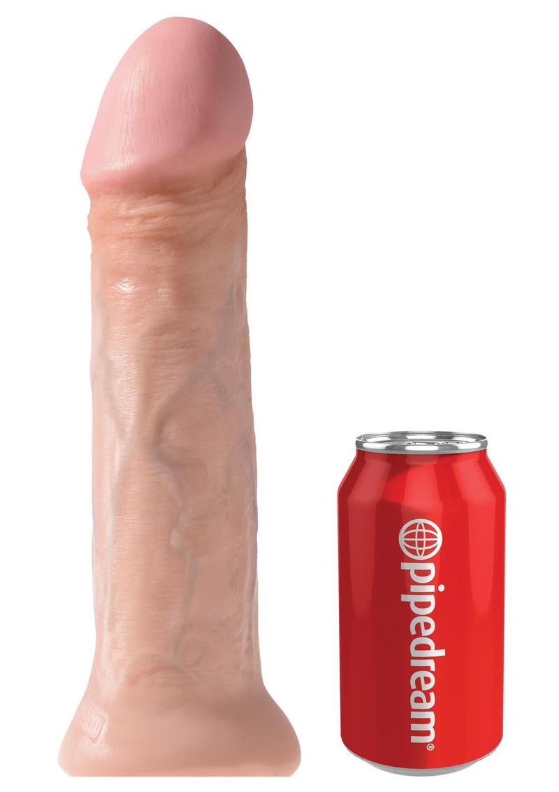 Load image into Gallery viewer, King Cock Realistic Dildo - Vanilla - 11in
