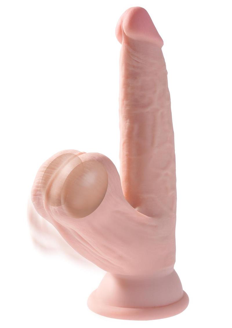 Load image into Gallery viewer, King Cock Triple Density Cock with Swinging Balls
