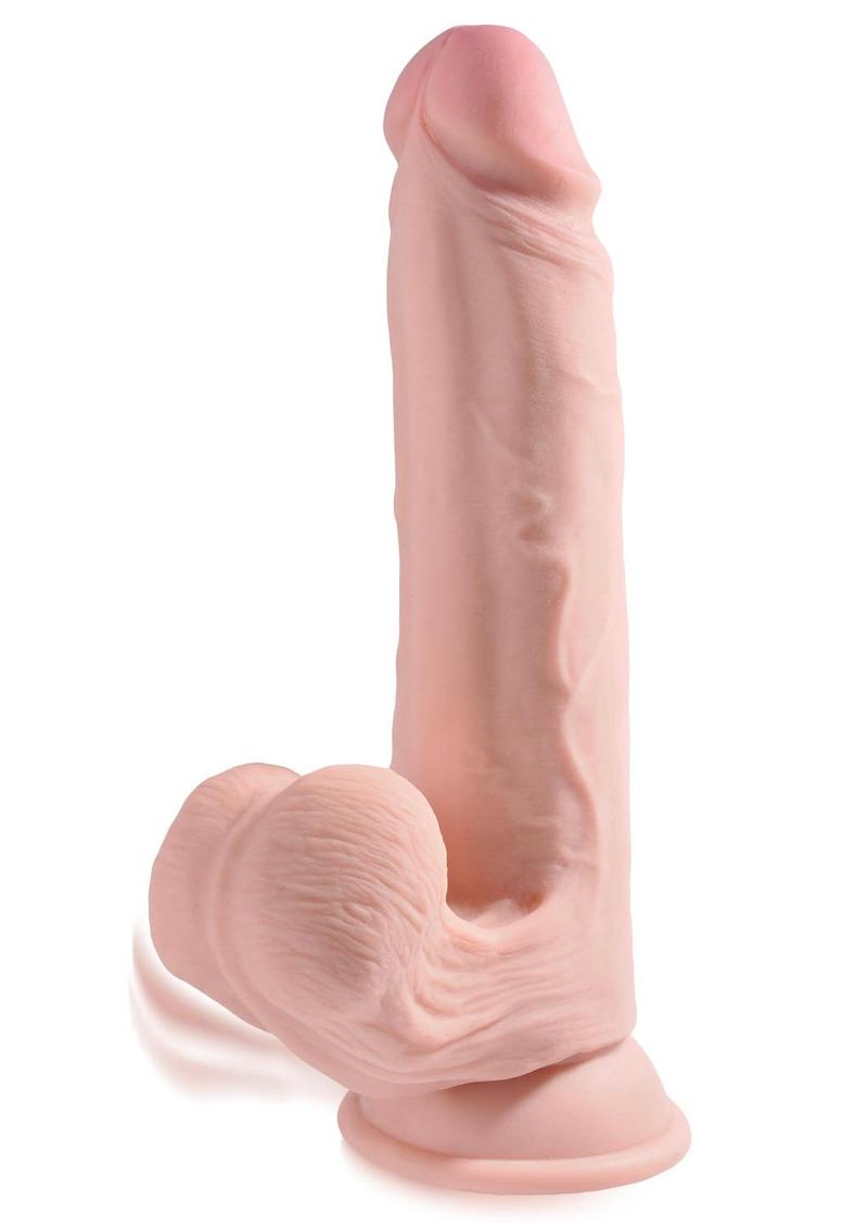 Load image into Gallery viewer, King Cock Triple Density Cock with Swinging Balls
