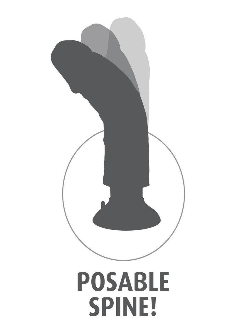 Load image into Gallery viewer, King Cock Vibrating Dildo - Vanilla - 6in
