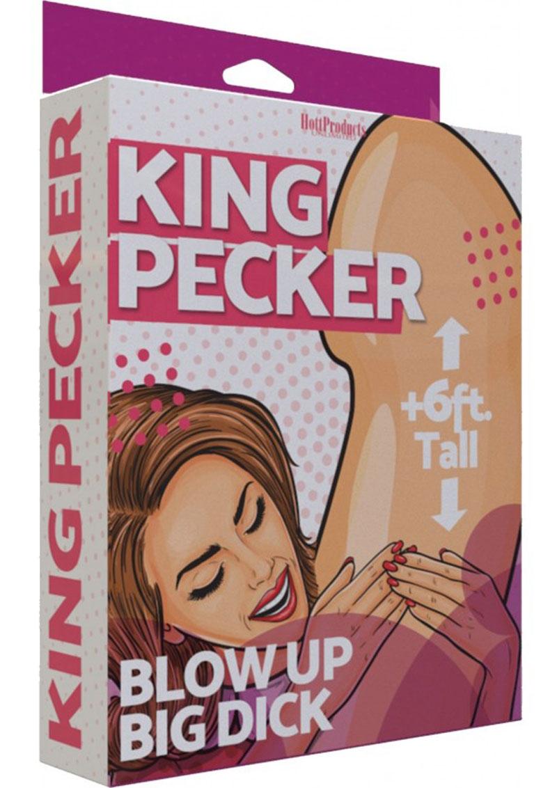 Load image into Gallery viewer, King Pecker Inflatable - Vanilla - 5ft
