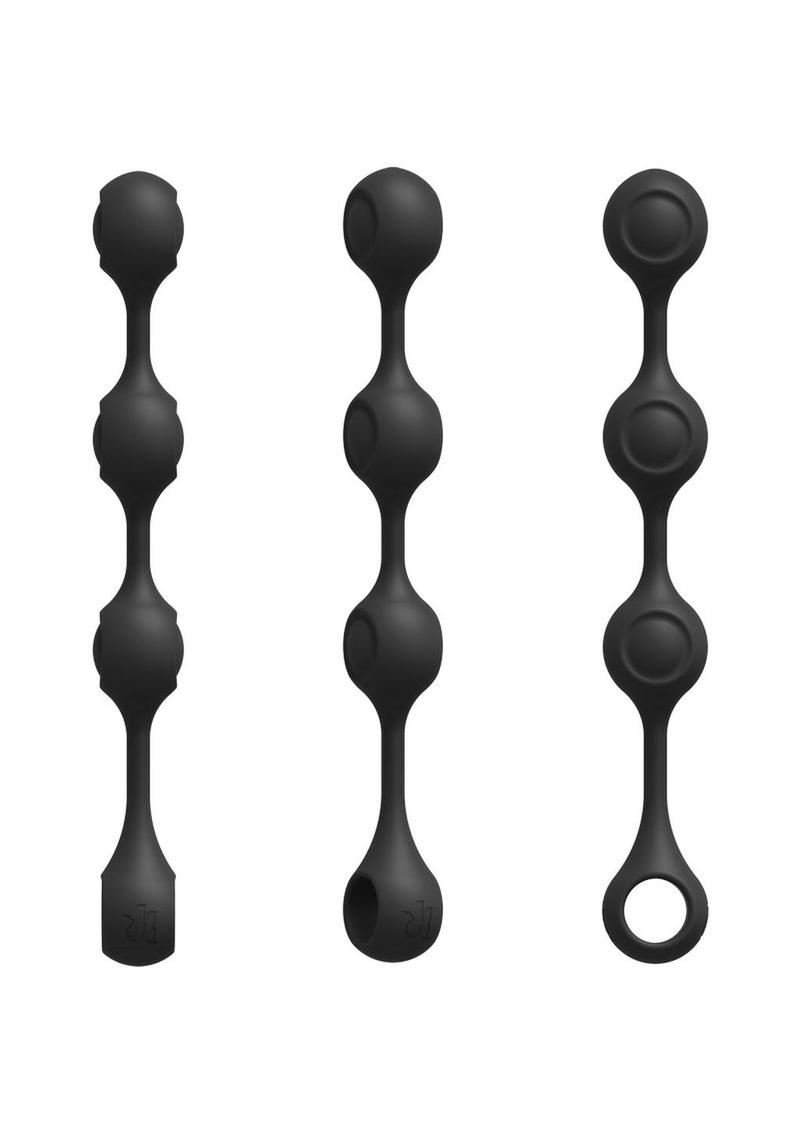 Load image into Gallery viewer, Kink Anal Essentials Weighted Silicone Beaded Anal Balls
